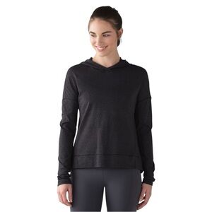 Lululemon Long Sleeve Hoodie Black Size 8